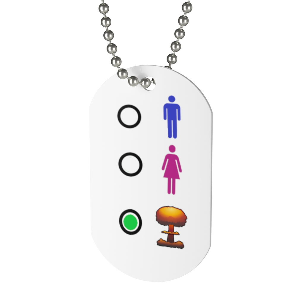 Gender Disaster™ Dog Tag