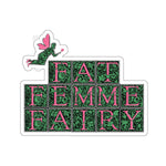 Fat Femme Fairy™ Sticker