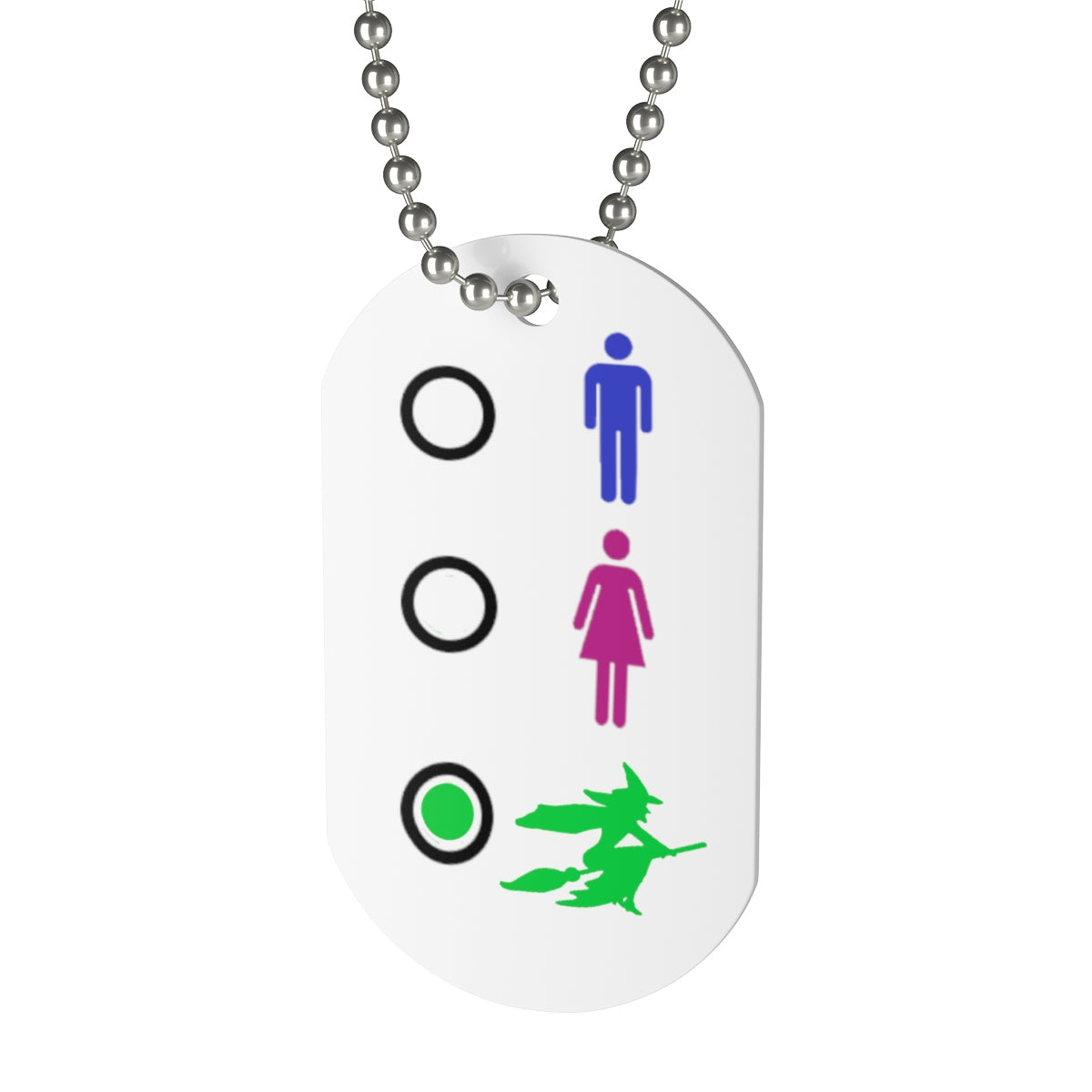 Witch Gender™ Dog Tag