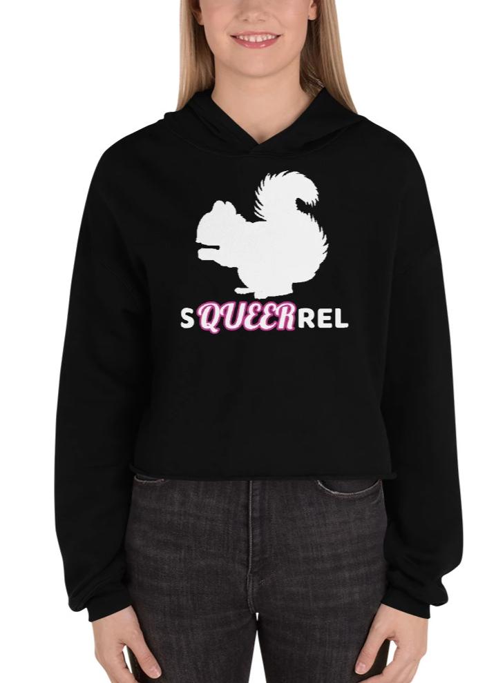 S'queer'rel™ Crop Hoodie