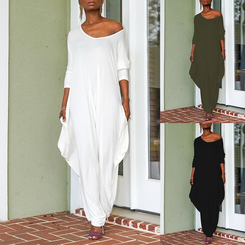 Off Shoulder Jumpsuit