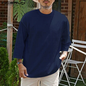 Baggy Quarter Sleeve Pullover