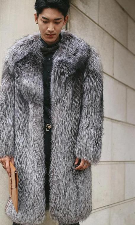 Large Faux Fur Coat