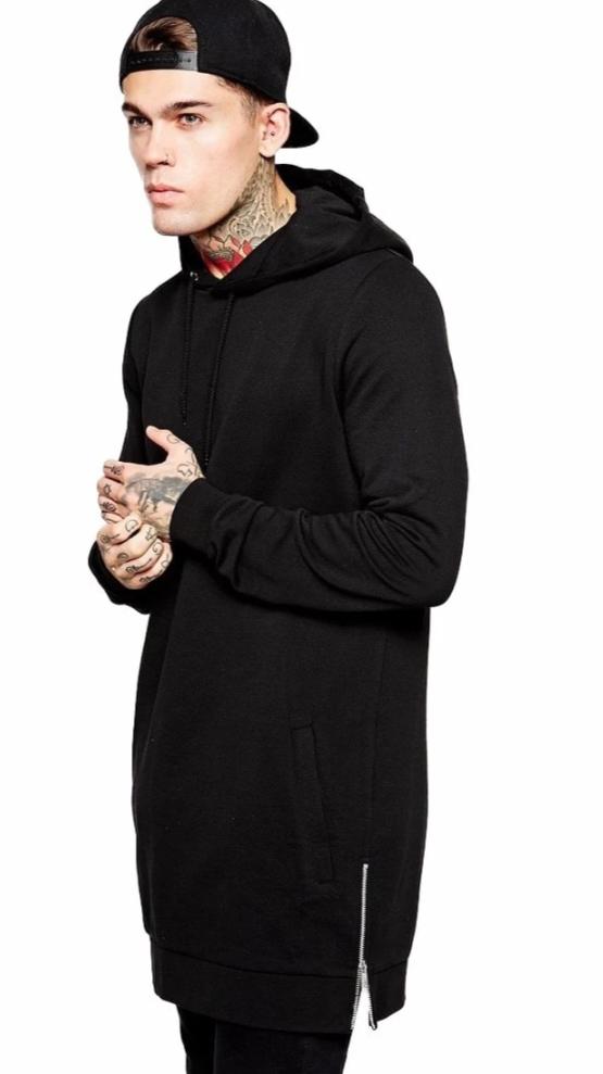 Extra Long (Longline) Hoodie